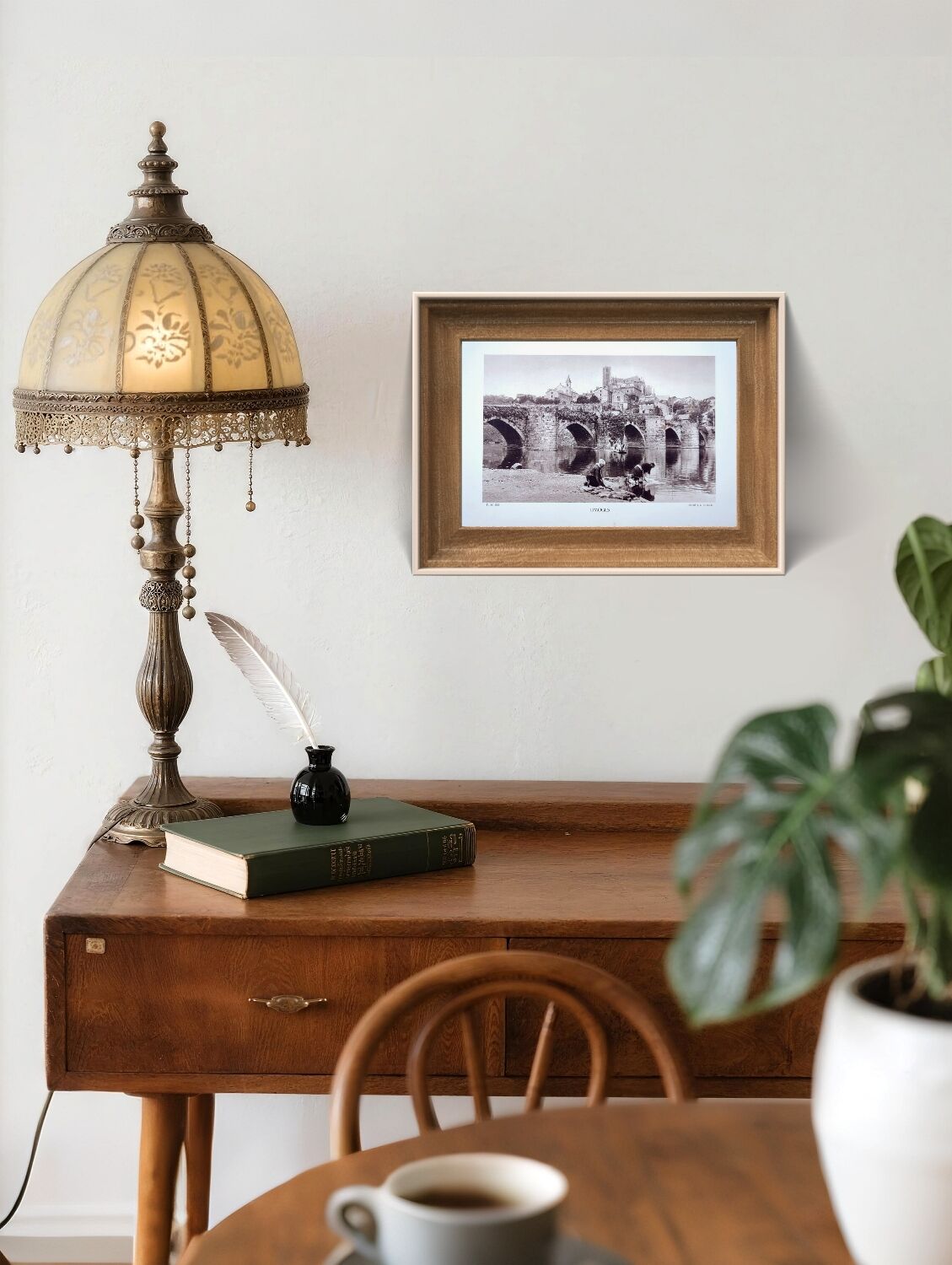 Limoges, Haute-Vienne, photo plate printed in 1942. By Auclair.