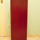Wooden extra cabinet (selette), 2 interior storage spaces with 6 modular shelves