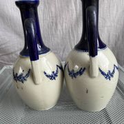 2 st Uzes tarre steel ewers
