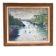 Oil on canvas by yann breiz (1923-2018). the port of brigneau, 1998.