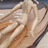 Val Saint Lambert pink salad bowl