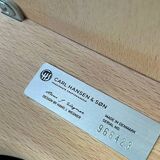6 chaise de salle à manger CH33 Hans Wegner