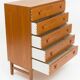 Commode vintage scandinave en teck, années 1970