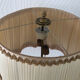 Lampadaire pied tripode en bronze vintage