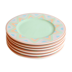 Ensemble de 6 assiettes