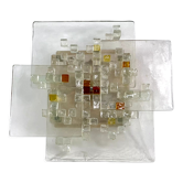 Mid-Century Murano Glass wall light by Albano Poli for Poliarte. Italy 1970s