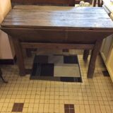Pétrin ancien en bois