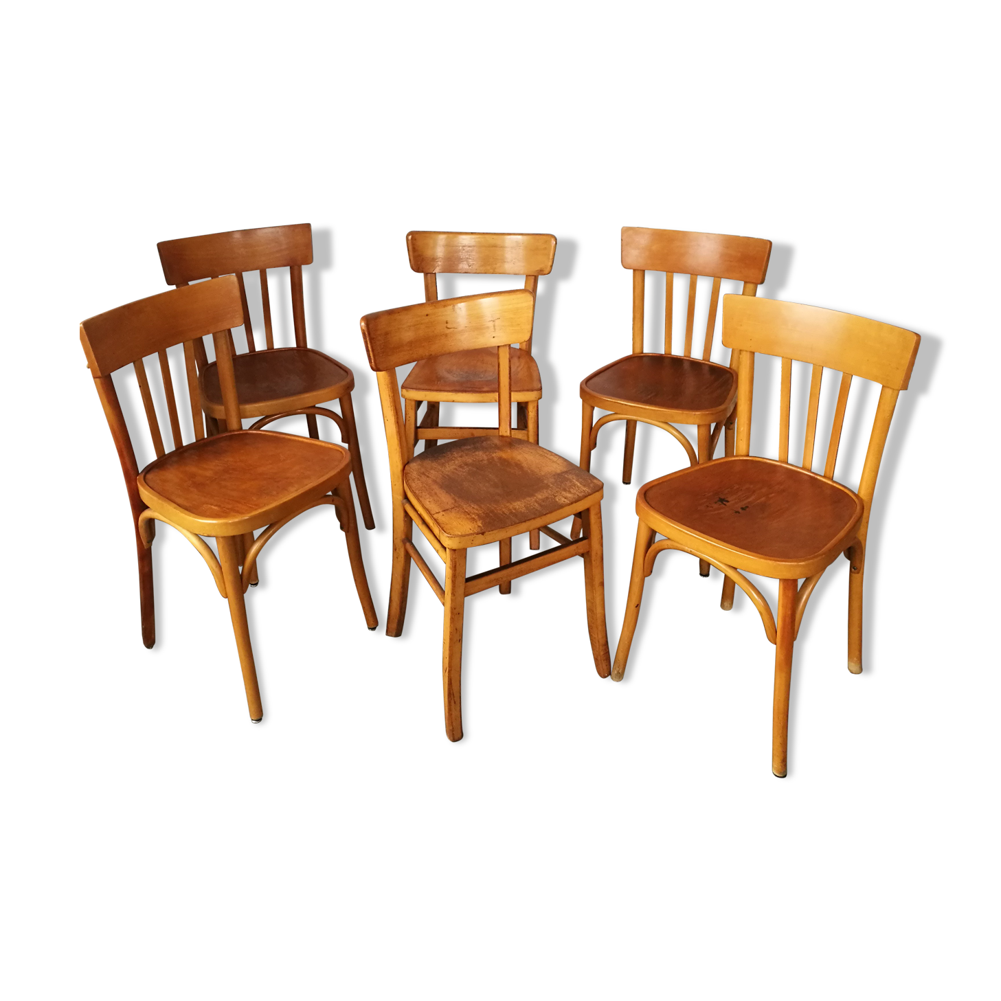 Set of 6 bistro chairs