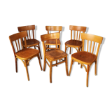 Set de 6 chaises bistrot