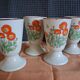 Mazagrans vintage motif floral