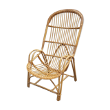 Rattan basket chair