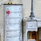 Semainier, chiffonnier cylindrique