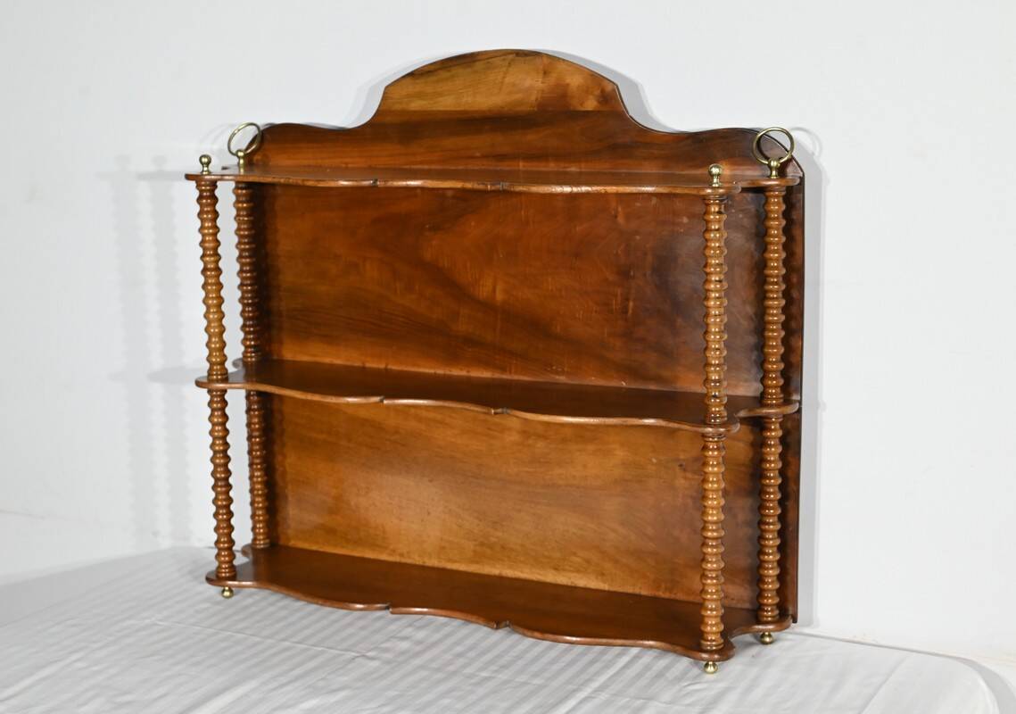 Walnut Shelf, Louis Philippe Period – Mid-19th Century