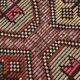 5x9 Brown Pink Antique Vintage Kilim Rug 166x78Cm SK 2402