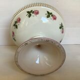 Empty pocket small foot cup pink flowers