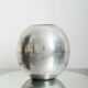 Sphere ball vase in cast aluminium, 1970