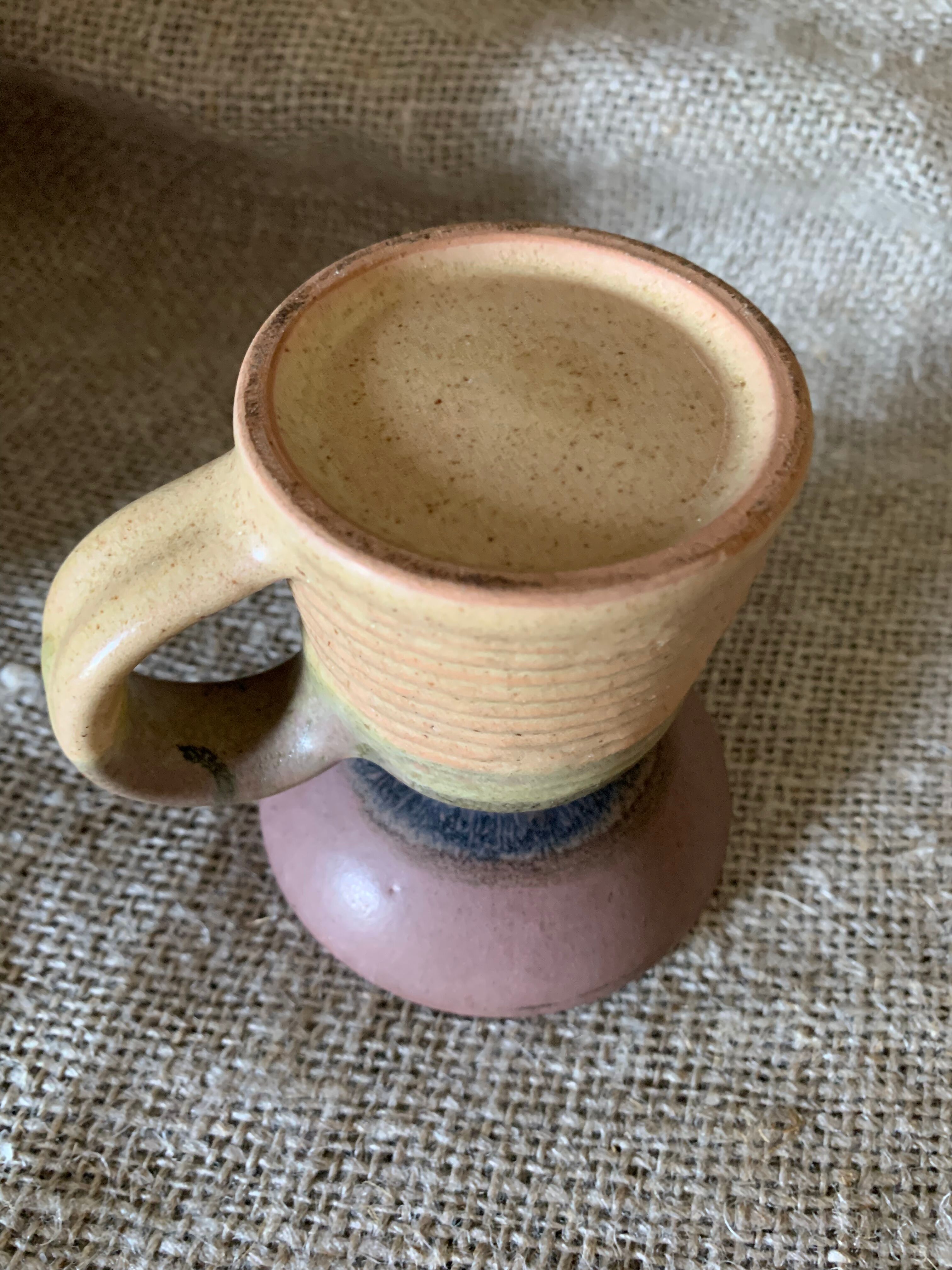 Sandstone candle holder