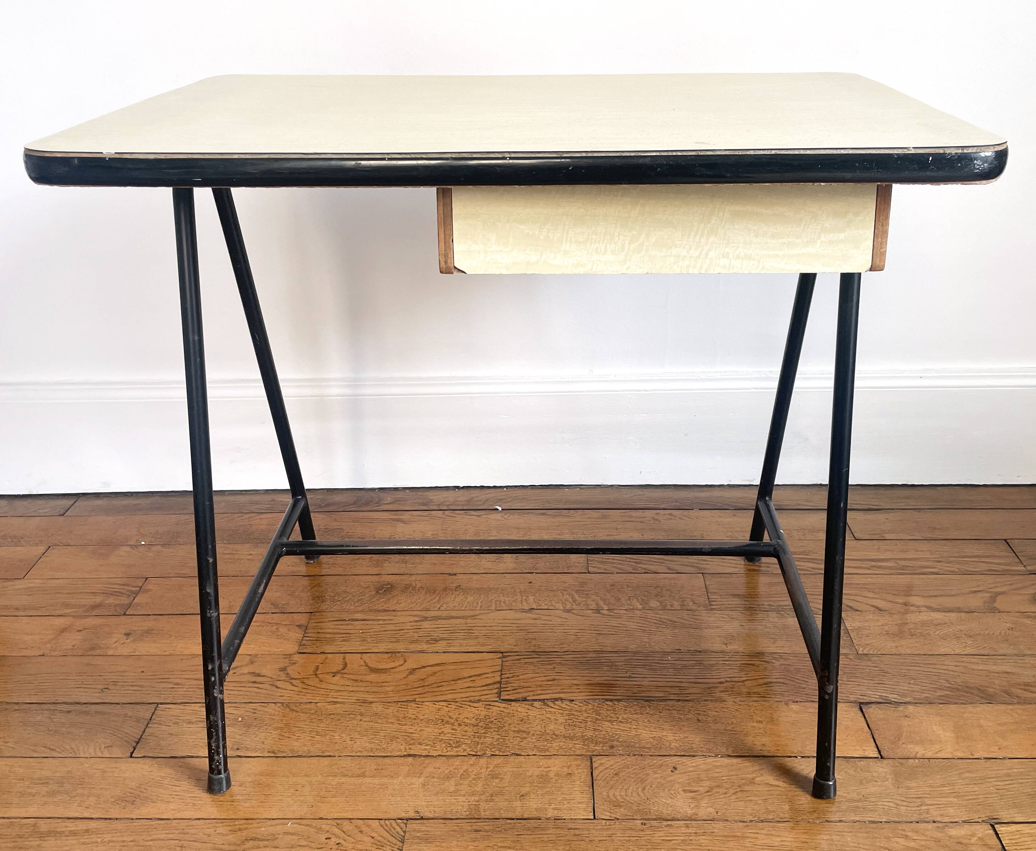 Formica children's desk + chair