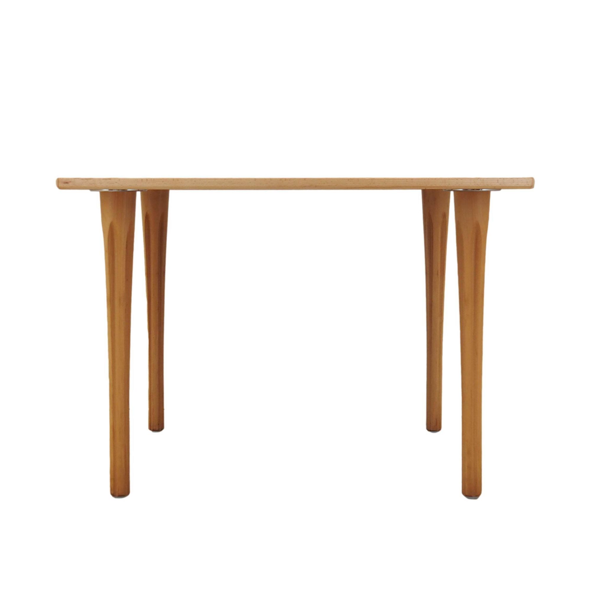 Beech table, Danish design, 1970s, designer: Takshi Okamura & Erik Marquard