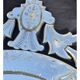 Miroir Vénitien, verre de Murano 1950