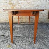 Oak table with two extensions