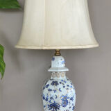 Porcelain living lamp nineteenth handmade decorations, double lighting