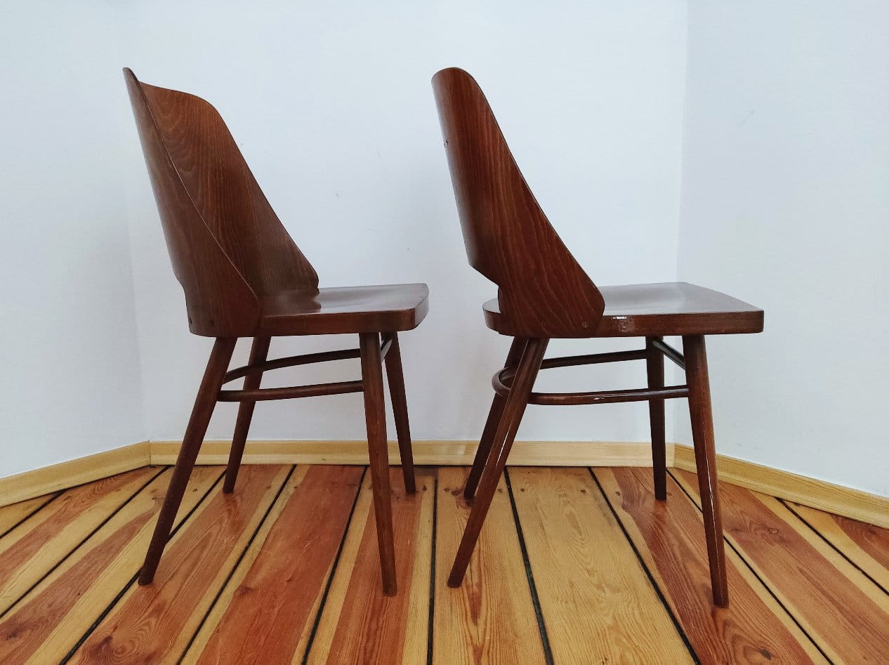 Set of Four Chairs by O. Haerdtl for TON, Czechoslovakia, 1960s