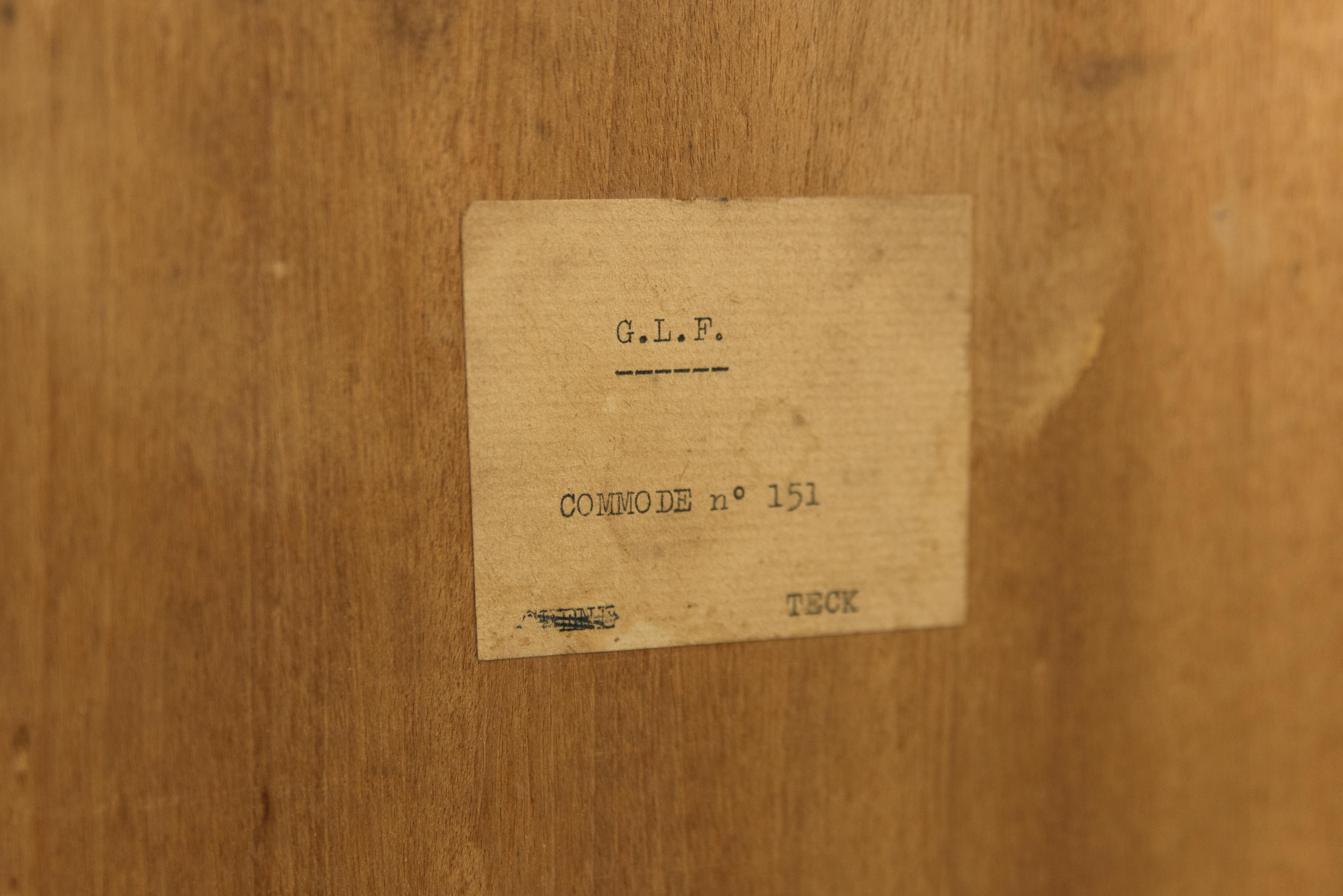 Scandinavian teak dresser