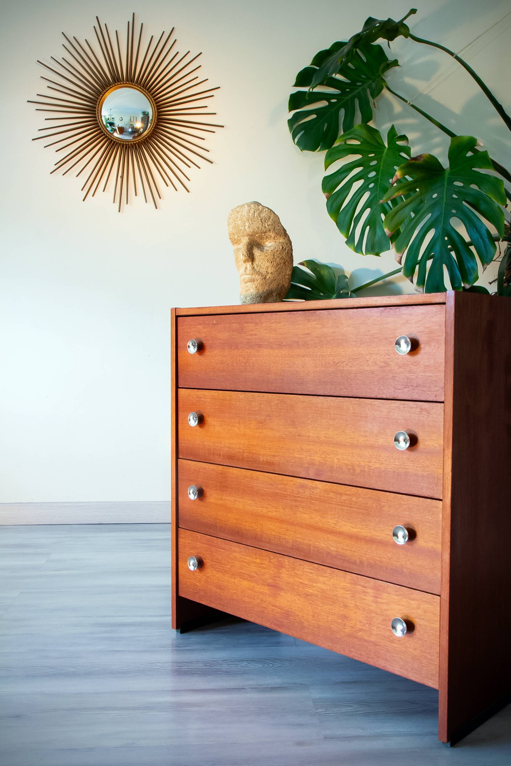 Teak chest of drawers, 1960s