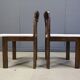 Vintage Brutalist Dining Chairs, Set of 6 - 1960s