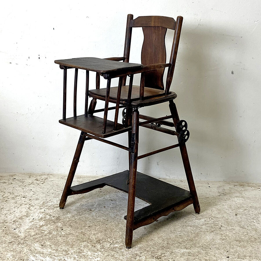 Chaise bébé vintage 1950