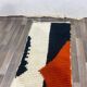 Tapis en laine fait main pour cotre couloir taille 75 x 300 cm