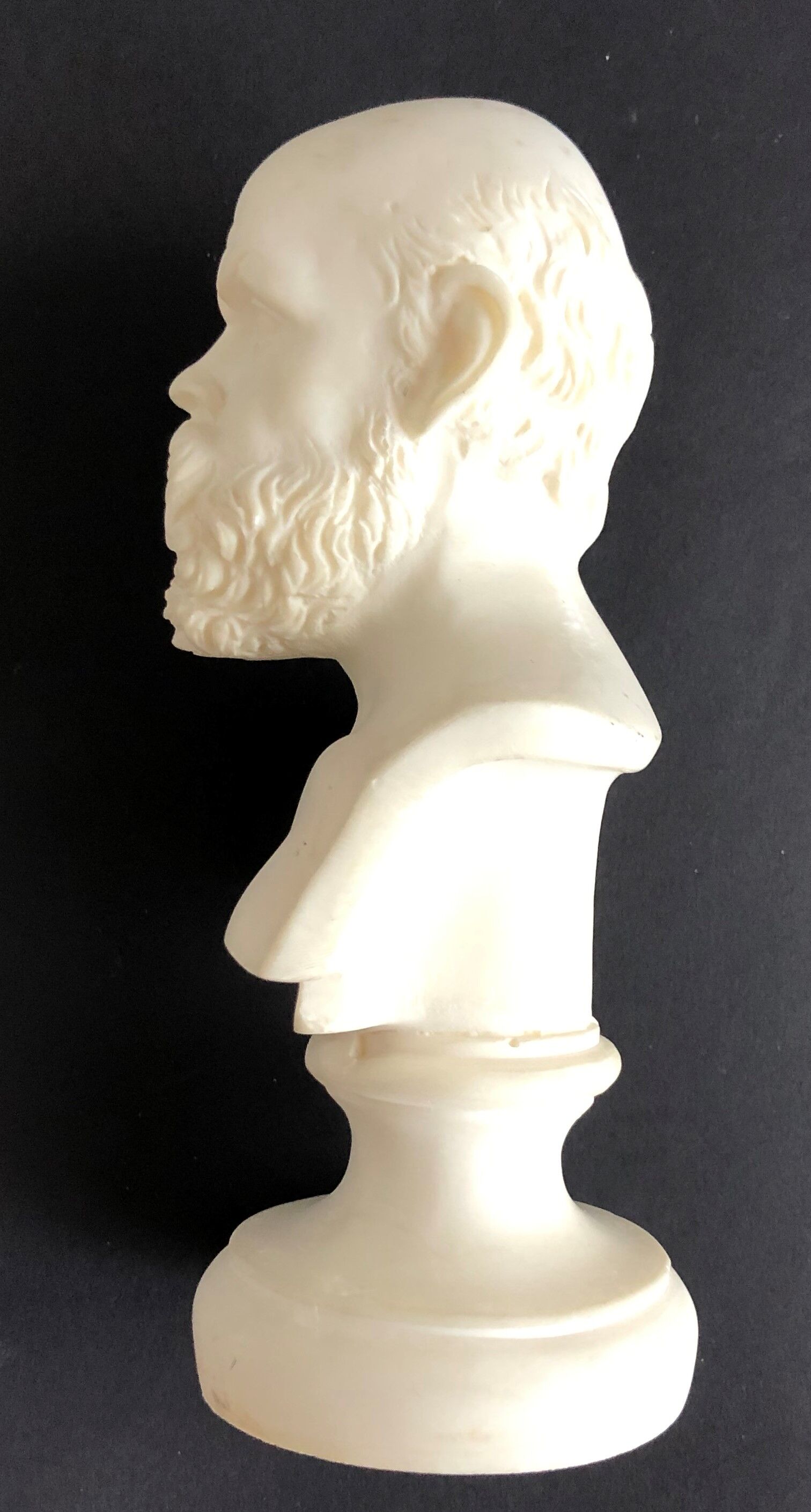 Alabaster bust