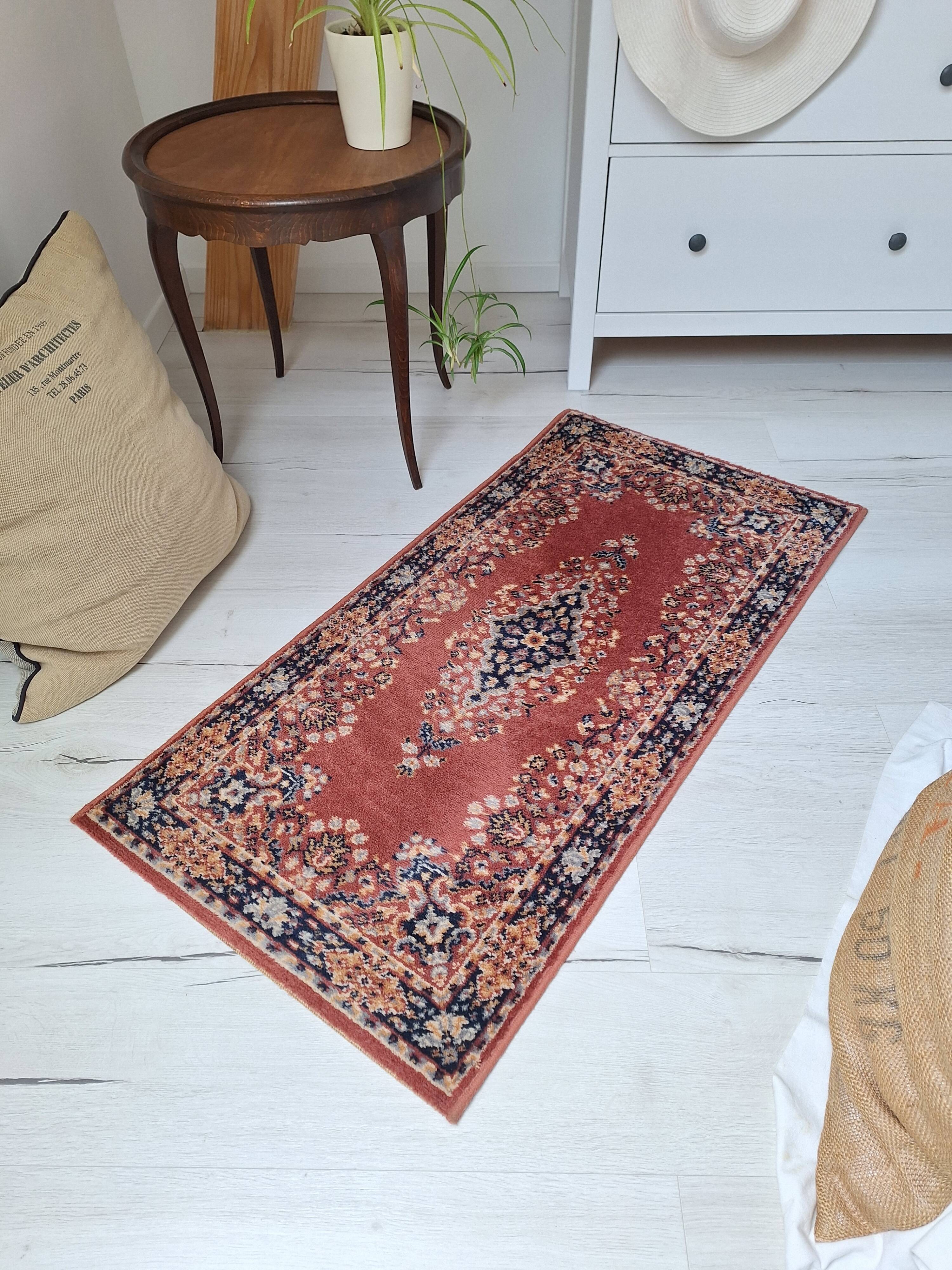 Pink Persian wool rug