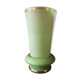 Vase, opaline vert, circa 1930 (art deco)