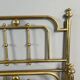 Brass bed, 20th century