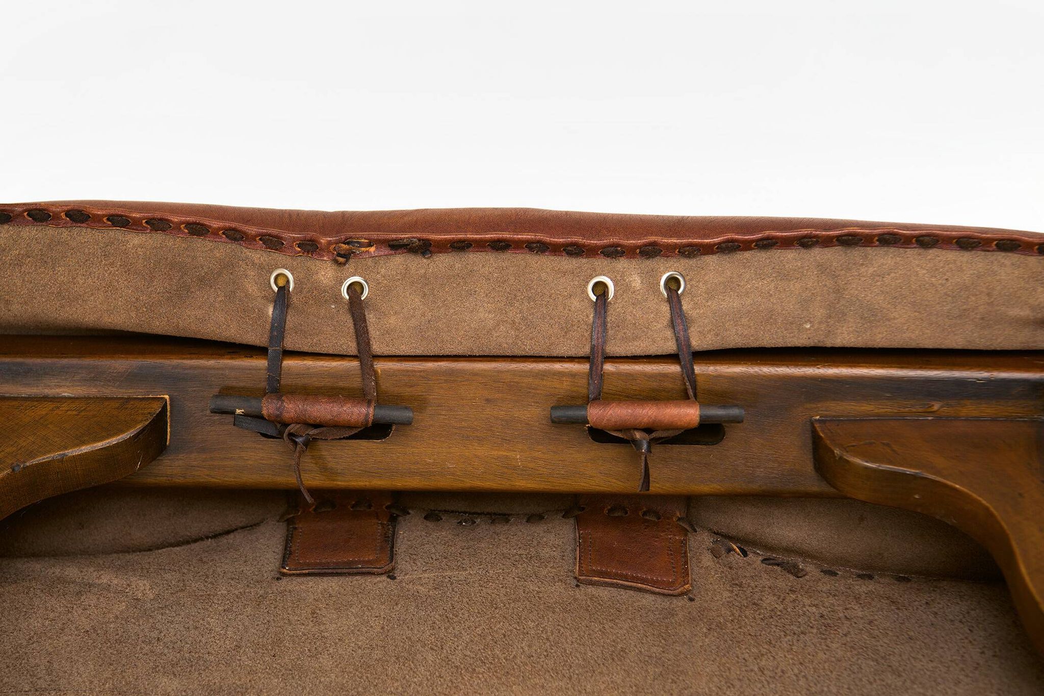 Italian Brutalist 2-Seater Sofa by Luciano Frigerio