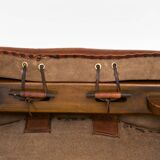 Canapé 2 places brutaliste italien par Luciano Frigerio