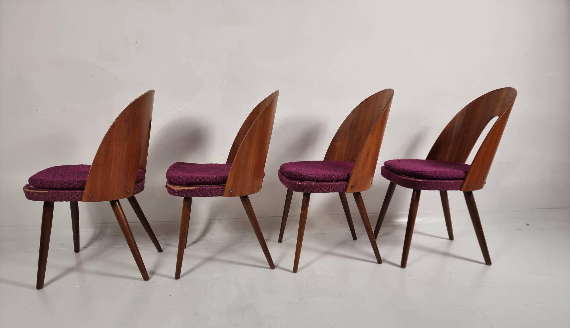 Vintage chairs by Antonin Suman from the 1960s, Set of 4