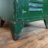 Ancien vestiaire industriel métallique Gantois à 1 porte 1930