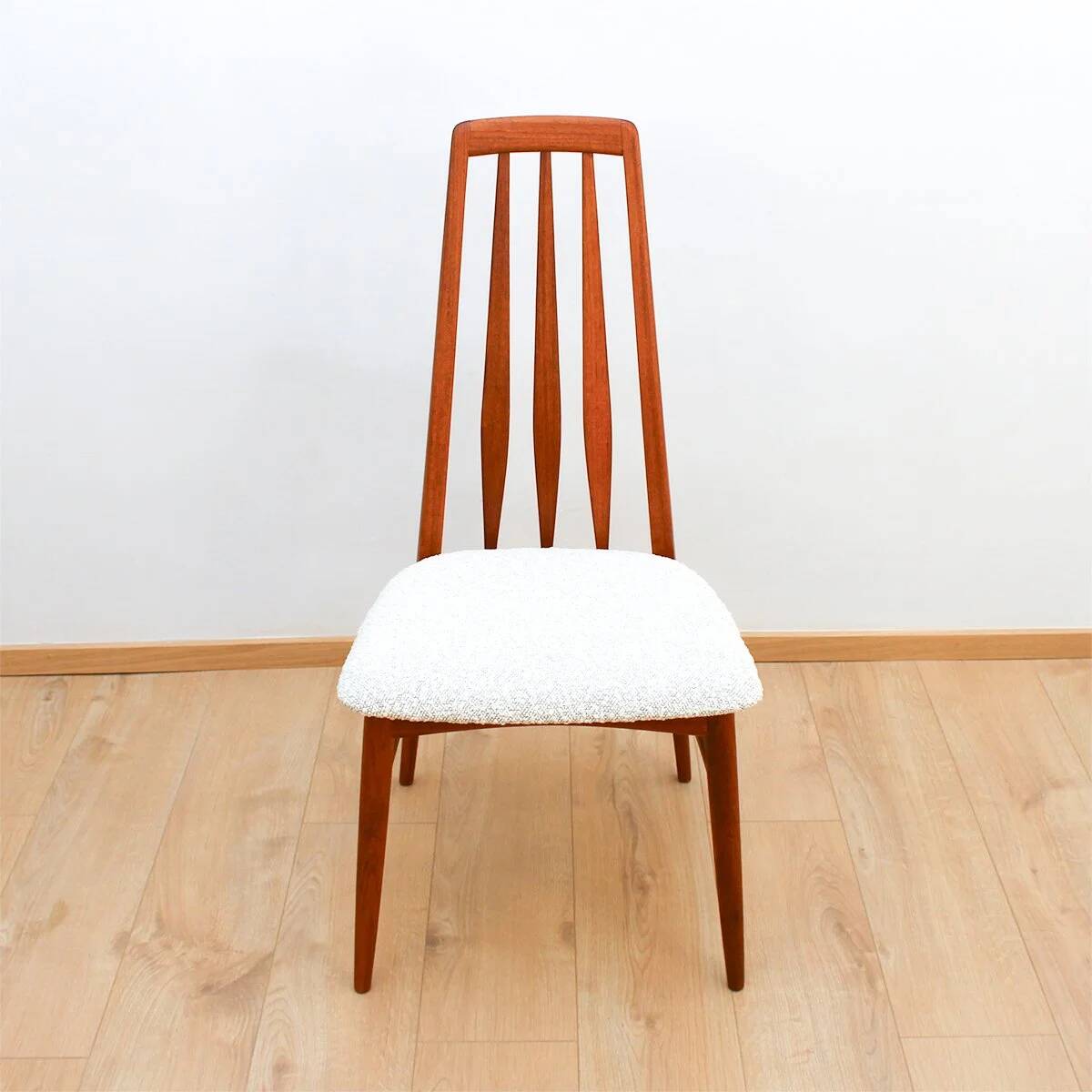 Set of 2 teak chairs by Niels Koefoed
