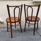 Paire de chaises bistrot 