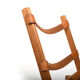 Danish Easychair in Oak with Leather Details 1960s.