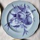 Plates x 4 English plates Brown Westhead Moore & Cie, Pomona decor, 1872. Rare.