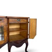 Buffet en noyer burr italien, années 1930.