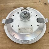 Vintage Wall Or Ceiling Light with Milk Glass, 1970s