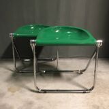 Pair of folding stools.