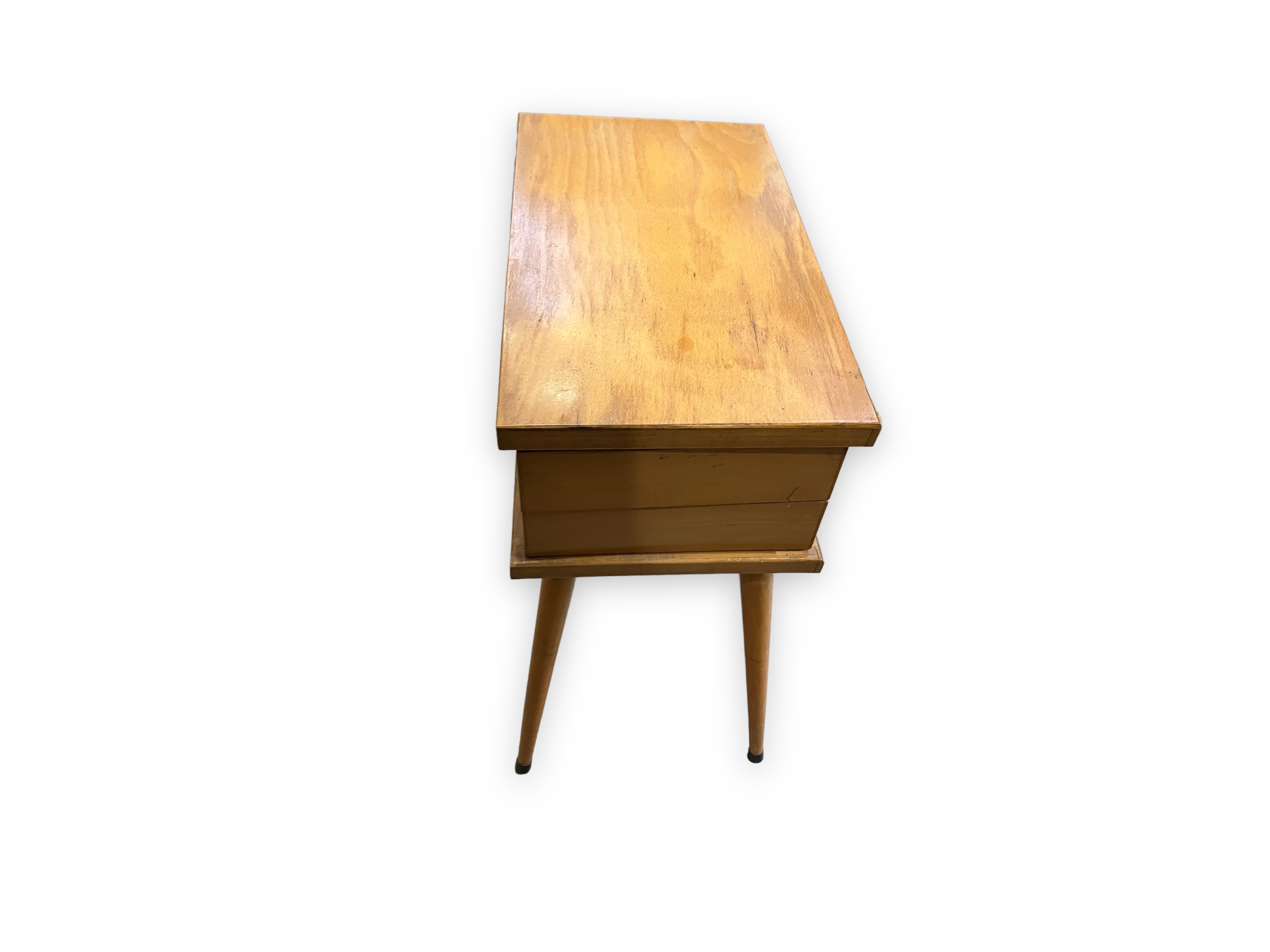 Vintage scandinavian light wood worker