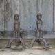 Vintage fireplace grates, Prinner Anton grates, character grates.