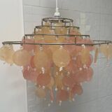 Mother-of-pearl tassel chandelier